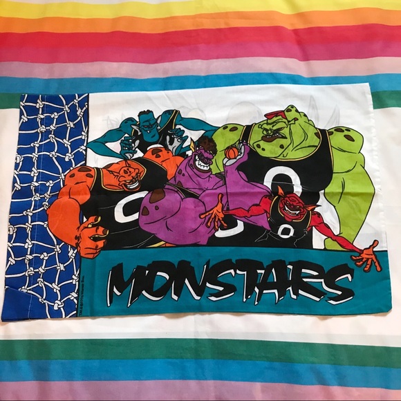 1996 Warner Bros Tune Squad Pillowcase - Picture 4 of 5